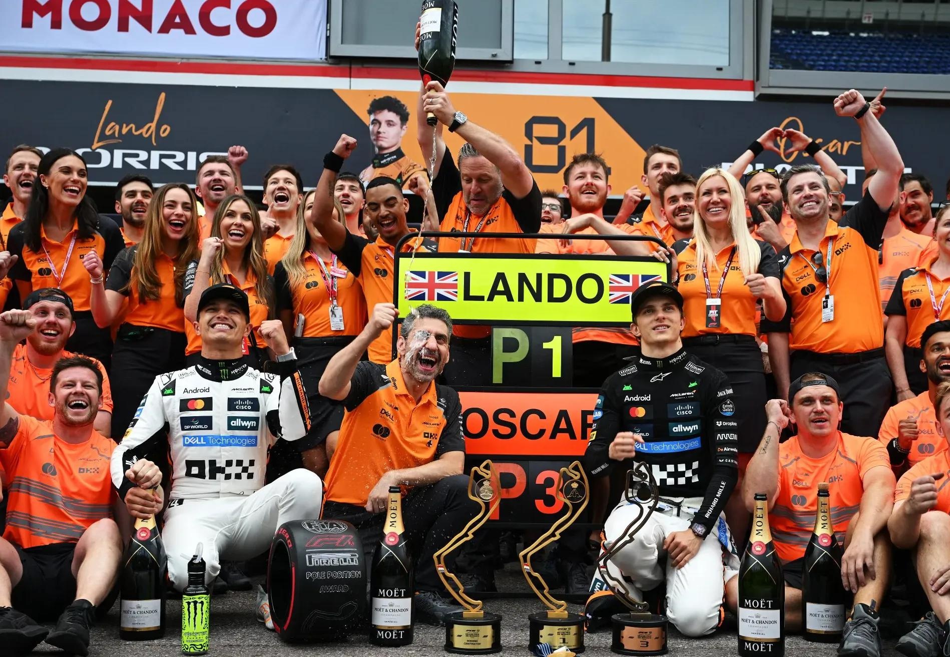 索伯车队轻取雷诺车队，皮亚斯特里高光表现