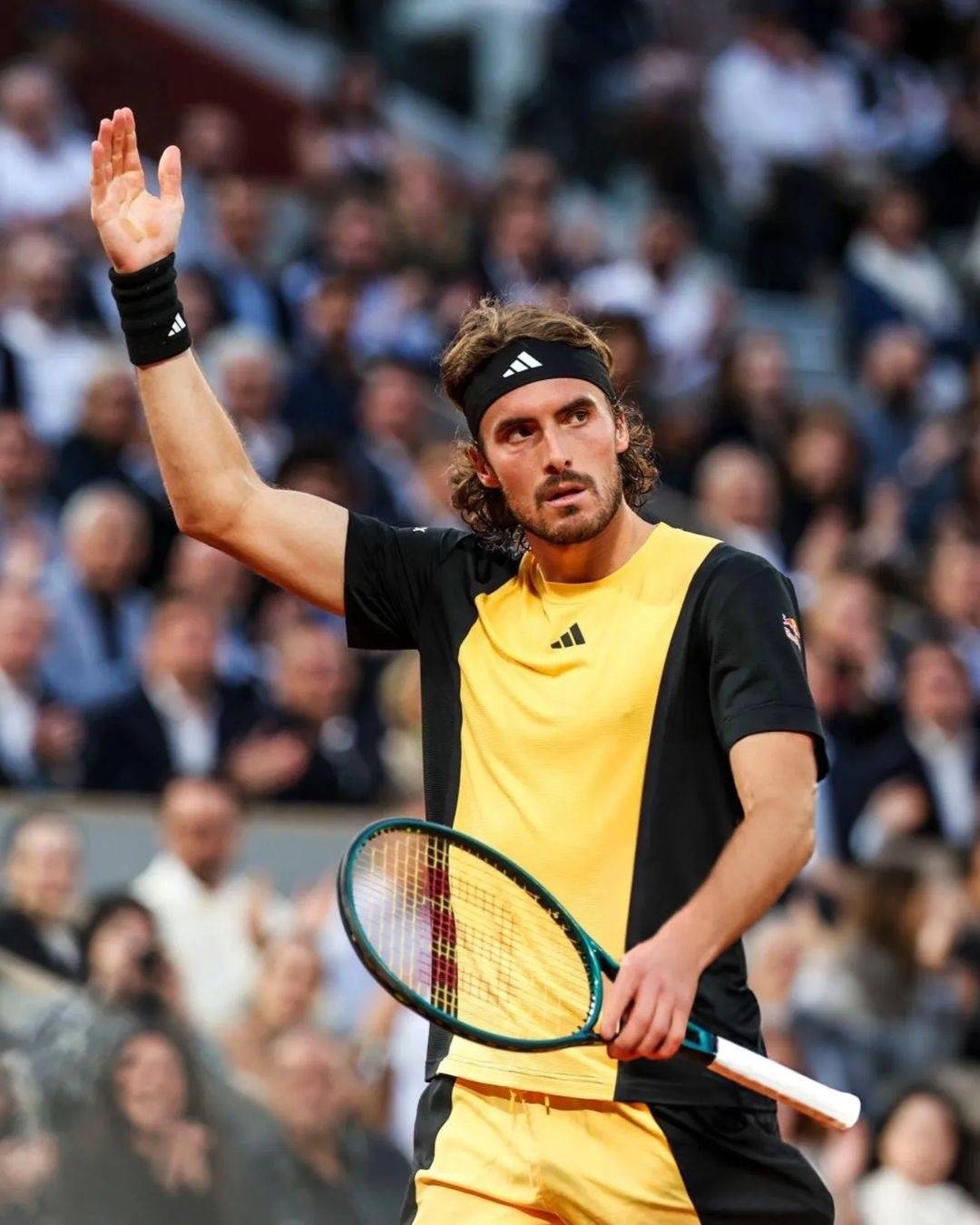 法网险胜拉沃尔杯，西西帕斯高光表现