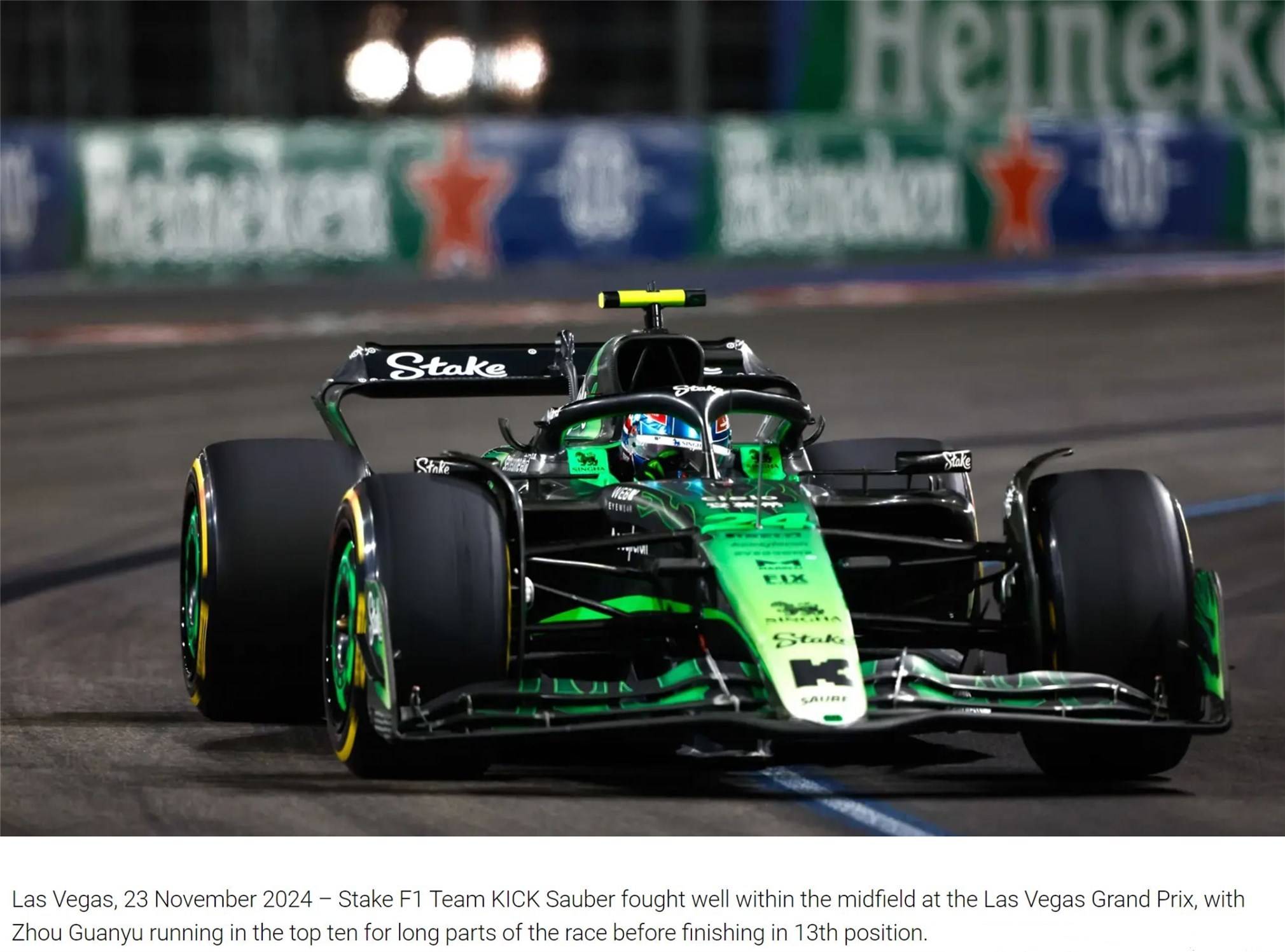 索伯车队鏖战红牛二队,周冠宇点燃赛场 索伯车队鏖战红牛二队,周冠宇点燃赛场