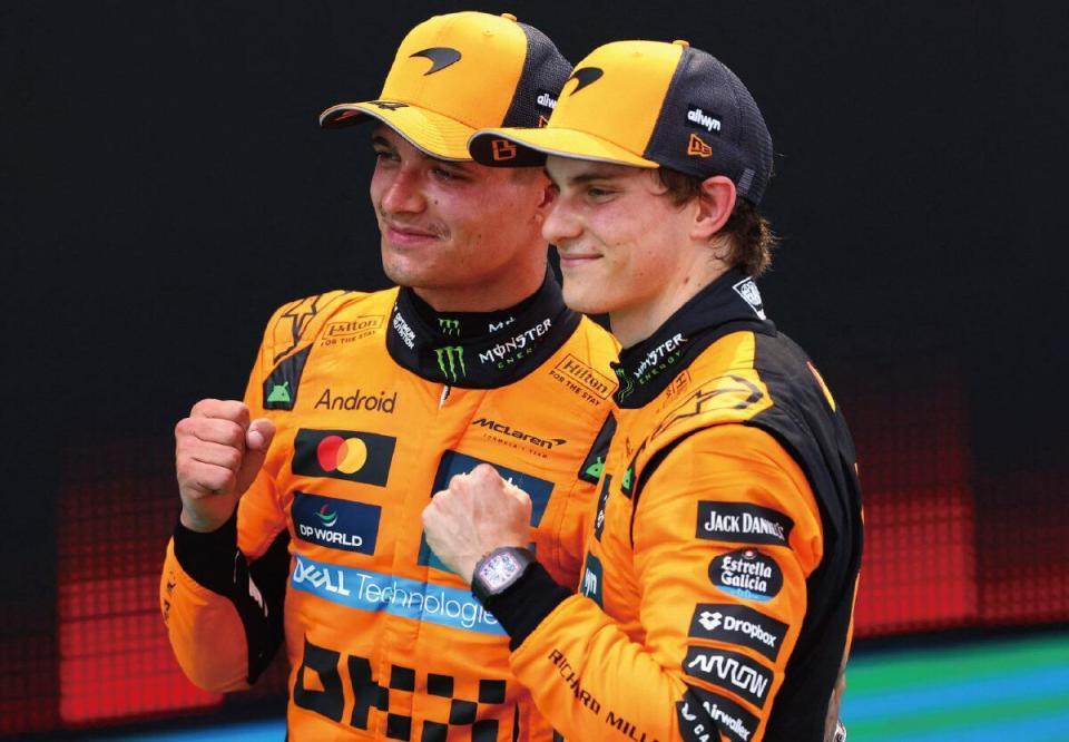 哈斯车队力克红牛二队，皮亚斯特里高光表现